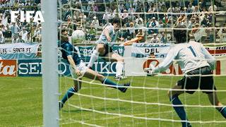 Maradona, Batistuta &amp; Argentina | Every FIFA World Cup Goal (1986-1998)