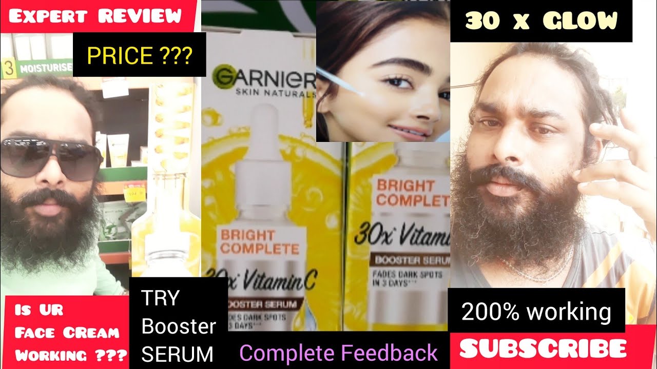Ep 55 GARNIER BOOSTER SERUM FACE serumHow to use serum on face
