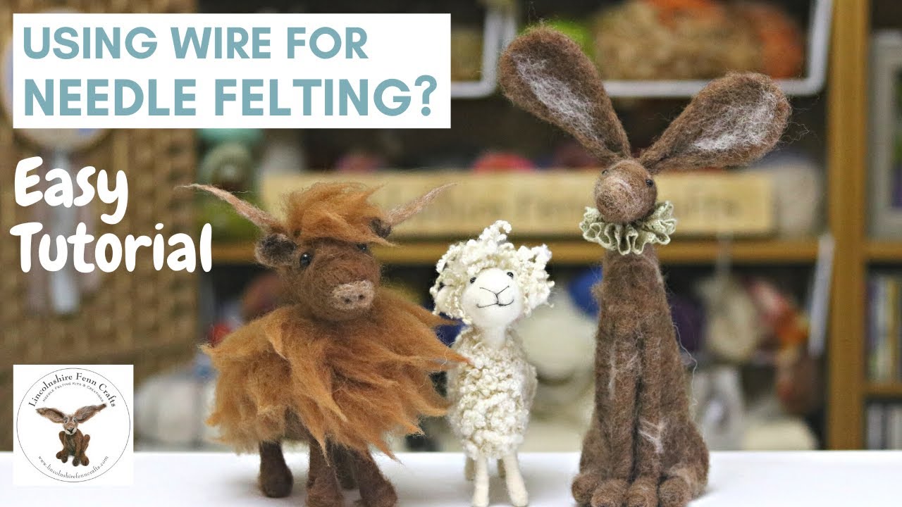 Fox Needle Felting Tutorial 