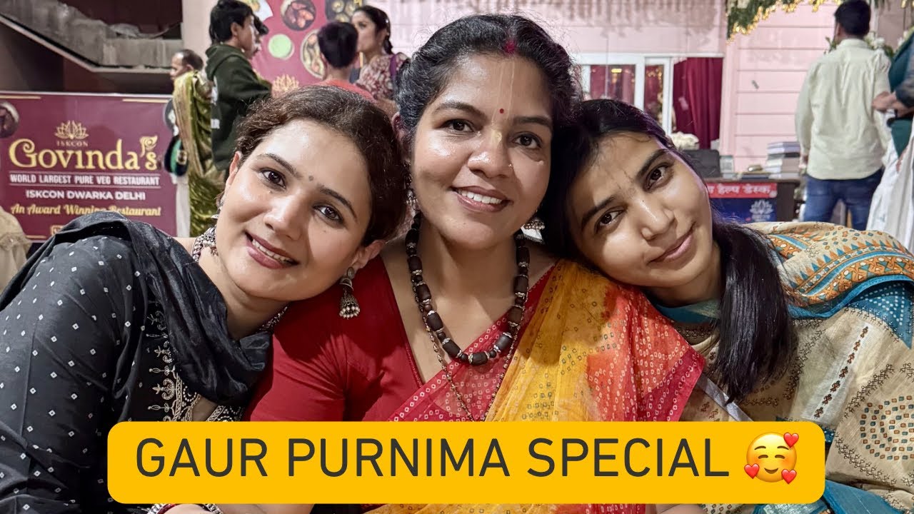 Gaura Purnima Celebration Kaisi hui? | Anissha & Adira Vlogs