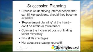 Succession Planning