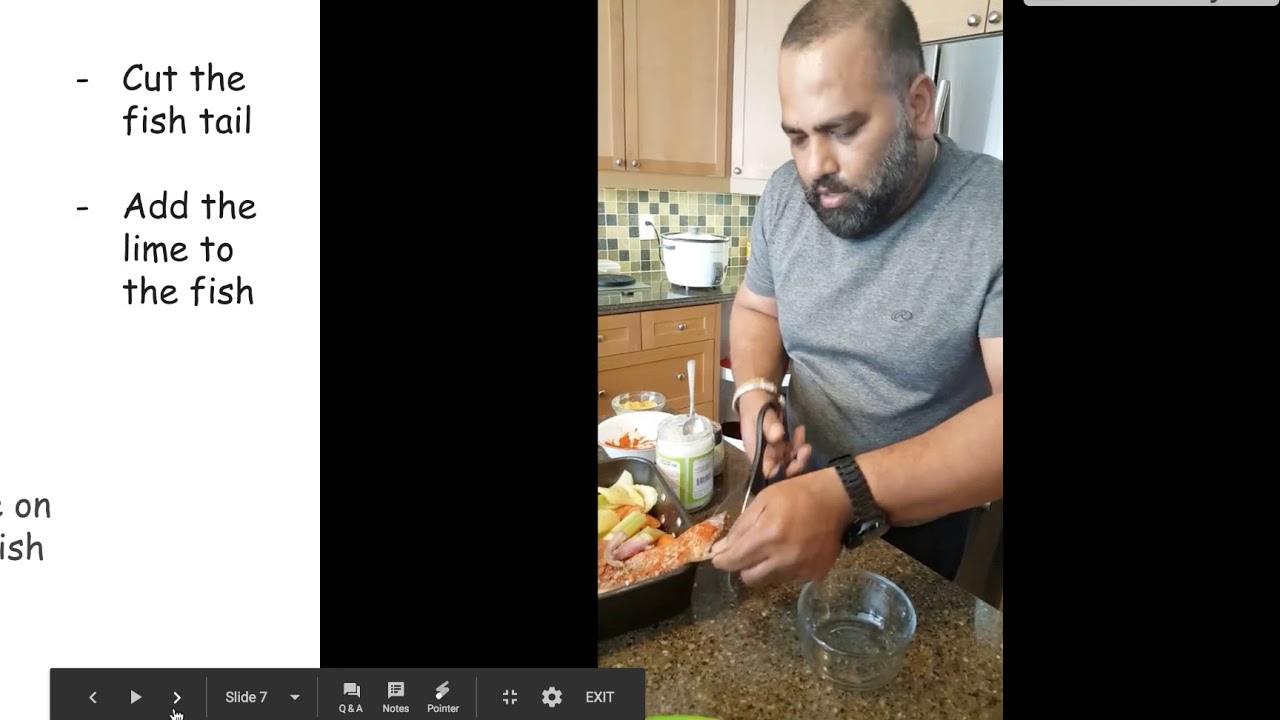 Sea Bass Fish Koduvai Fish In Tamil Recipe Youtube