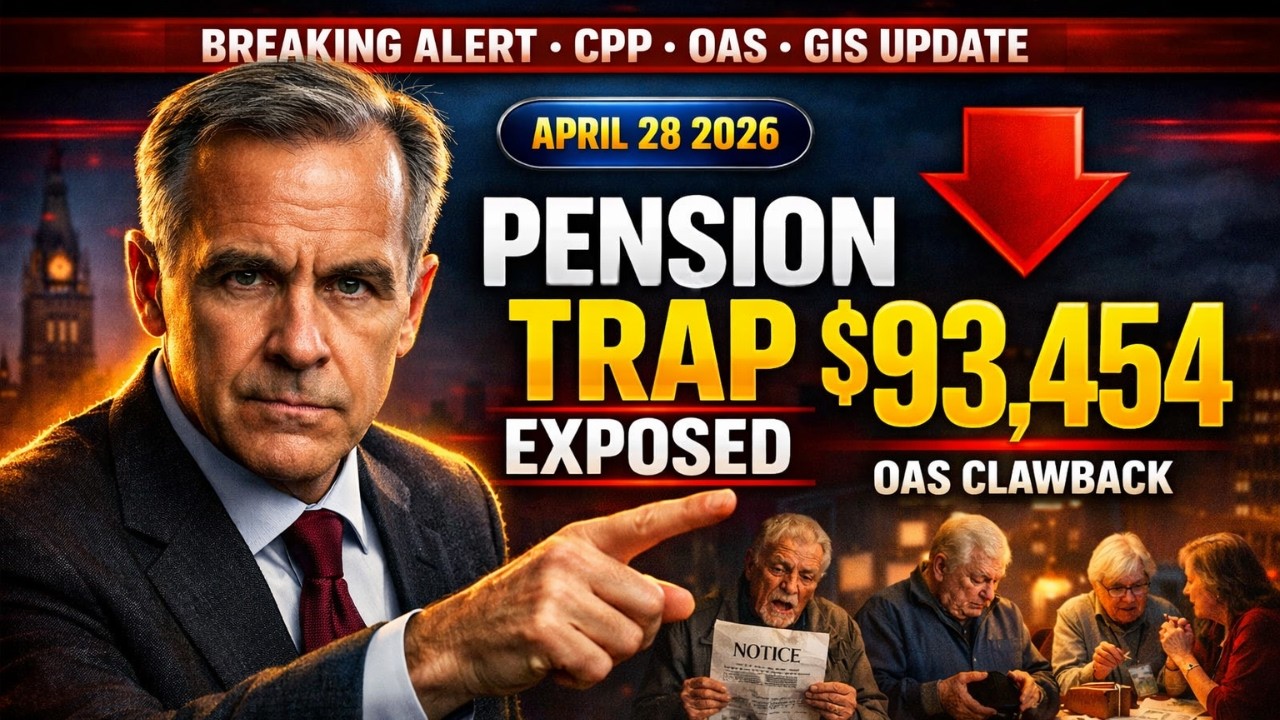 Mark Carney’s Response to US Tariffs  How the Trade War Will Hit Your April Pension! 1080p caption