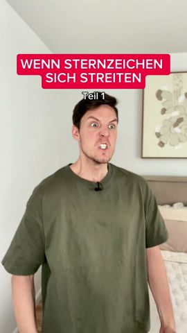 Wenn Sternzeichen streiten | Teil 1 🤩🤣 #sternzeichen #comedy