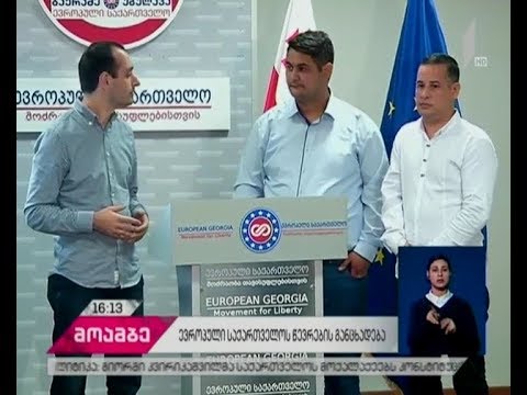 \"ევროპული საქართველო\" \"ქართულ ოცნებას\" პოლიტიკურ დევნაში ადანაშაულებს
