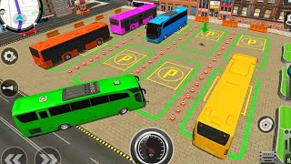 Real Coach Bus Simulator l Realistic Challenging Parking Point l bus parking simulator l parking bus screenshot 2