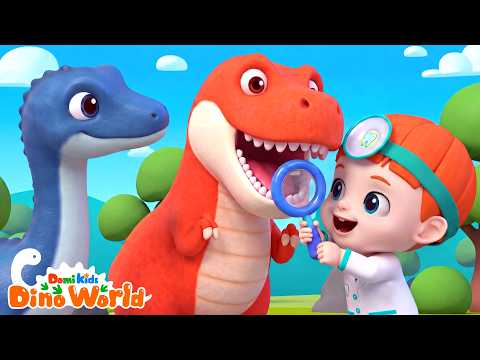 Measuring Height and Weight 🩺 Baby Dino Isn't Scared of Check-ups! | Dino Check-up Day | Health K...
