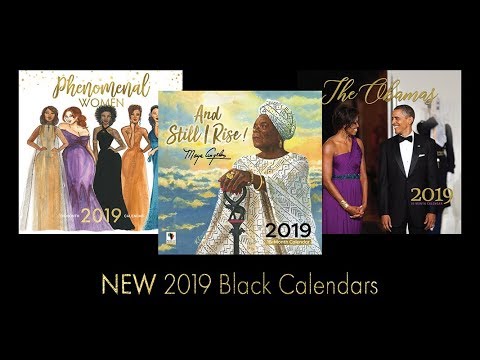 2019 black calendars african american expressions black calendars