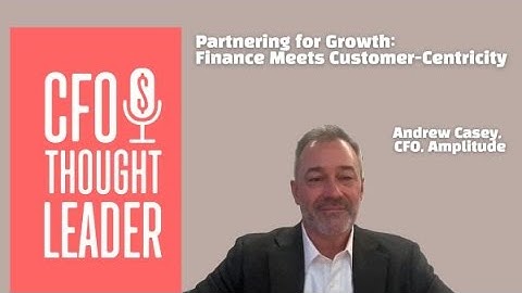 Balancing Profitability and Expansion in SaaS | Andrew Casey, CFO, Amplitude
