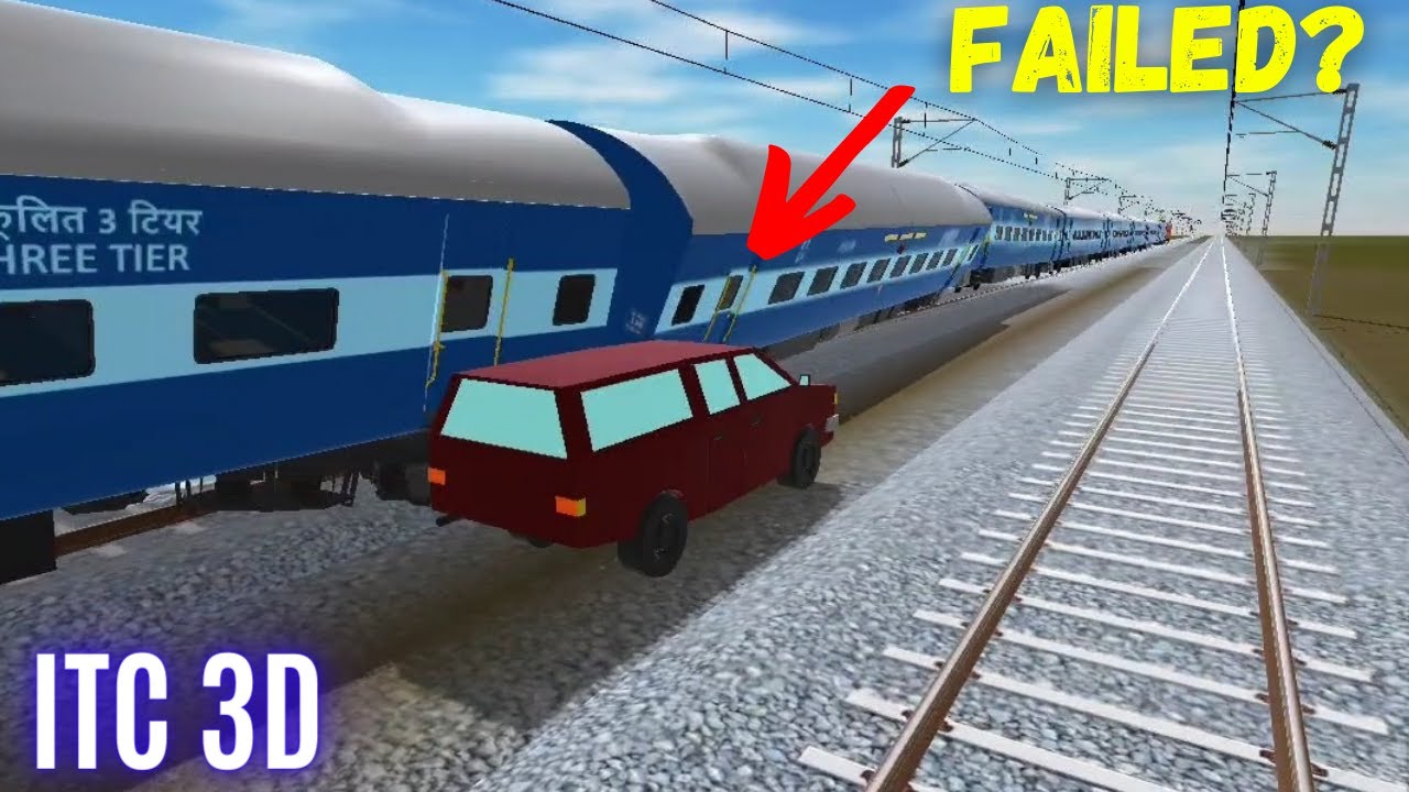 Parallel Race 🔥 | Indian Train Crossing 3D - YouTube