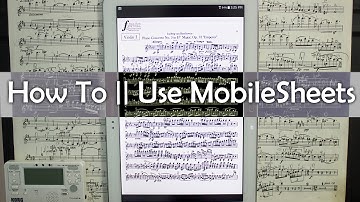 How To || Use Mobile Sheets