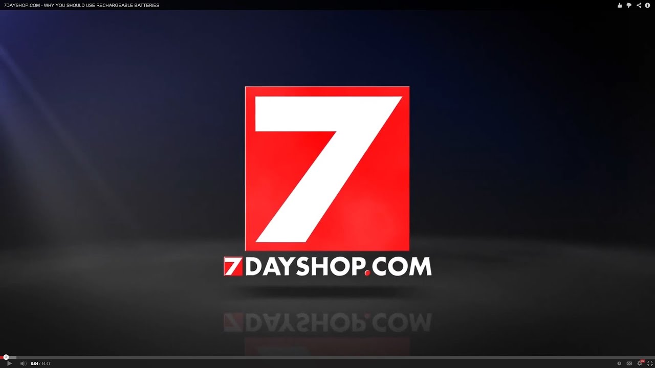 7DAYSHOP.COM - WHY YOU SHOULD USE RECHARGEABLE BATTERIES