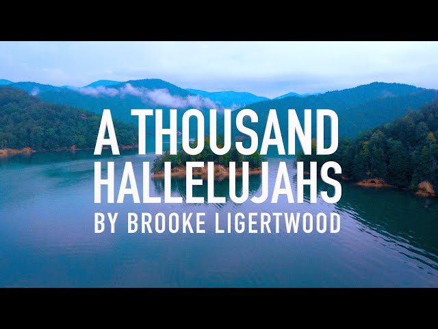 A Thousand Hallelujahs (Live) by Brooke Ligertwood [Lyric Video] class=