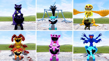 All Muscle Smiling Critters Poppy Playtime Chapter 3 In Garry