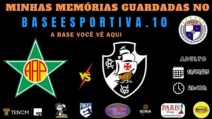 PORTUGUESA  X VASCO  ADULTO  AO VIVO  CAMPEONATO CARIOCA DE FUTSAL FFSERJ 13/05/15