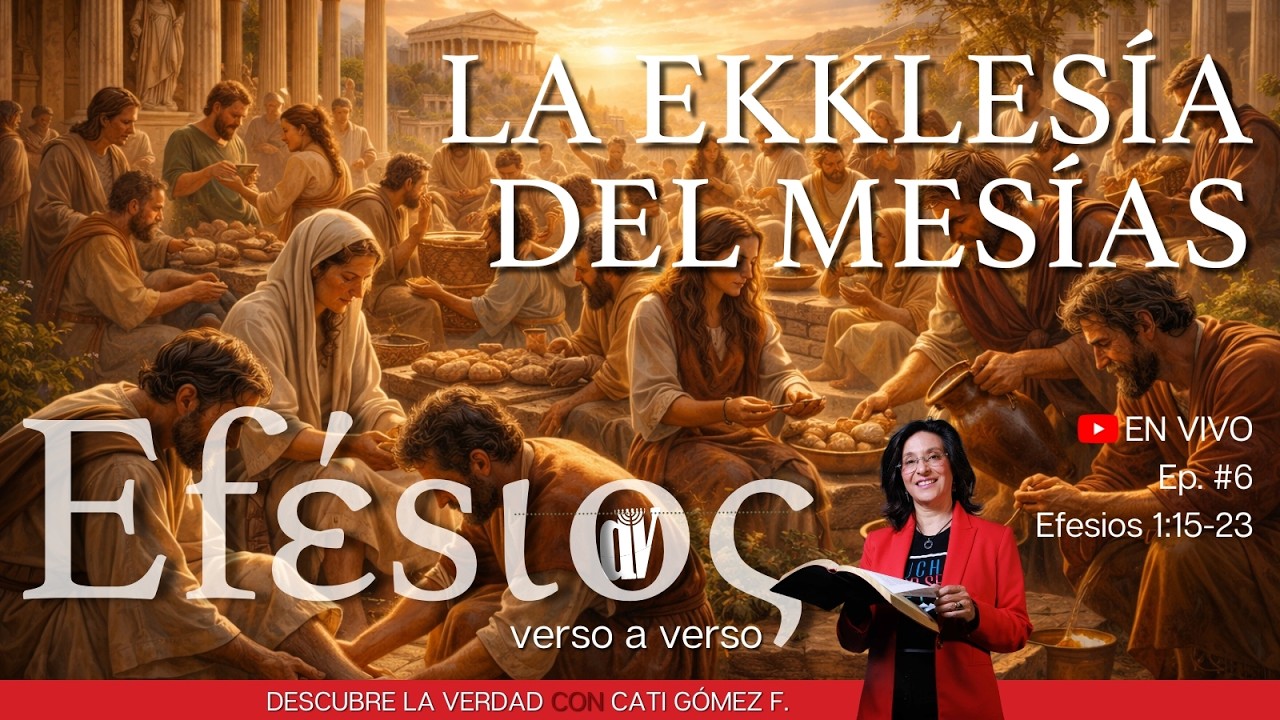 ✅ [Ep. #6] Efesios Verso a Verso📜Ef. 1:15-23 El CUERPO 🧩 del Mesías y la PLANITUD que todo lo llena