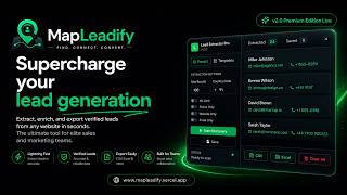 Stop Searching for Clients! Map Leadify Finds Local Business Leads Instantly