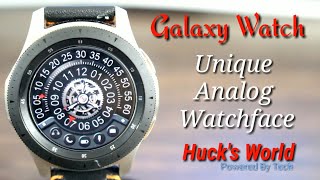 Galaxy Watch/Gear S3 Unique Analog Watch Face 2018 screenshot 4