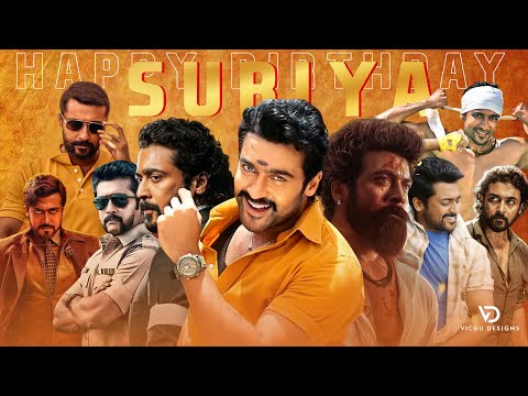SURIYA BIRTHDAY MASHUP | VICHU EDITS | NADIPPIN NAYAKAN