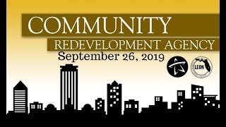Community Redevelopment Agency Meeting - September 26, 2019