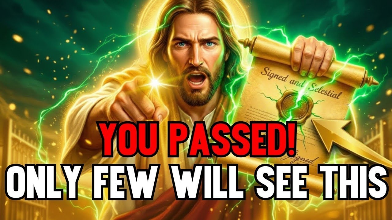 God Says: You Passed My Hidden Test! - Your Reward Is Ready 