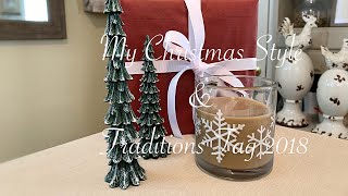 My Christmas Style & Traditions Tag 2018 || Hosted by AtHomeWithZane