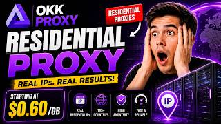 OKK Proxy Residential Proxy Review 2026 | Best Cheap Residential IPs Starting at $0.35/GB