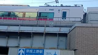 JR東日本E657系水カツK2編成18M上野東京ライン・東海道線特急ひたち18号品川行き上野駅前通過