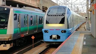 【臨時特急】E653系K71編成水色特急あづま号福島行