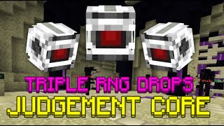I Am The LUCKIEST ENDER SLAYER GRINDER EVER?! (TRIPLE JUDGEMENT CORE DROPS) - Hypixel Skyblock