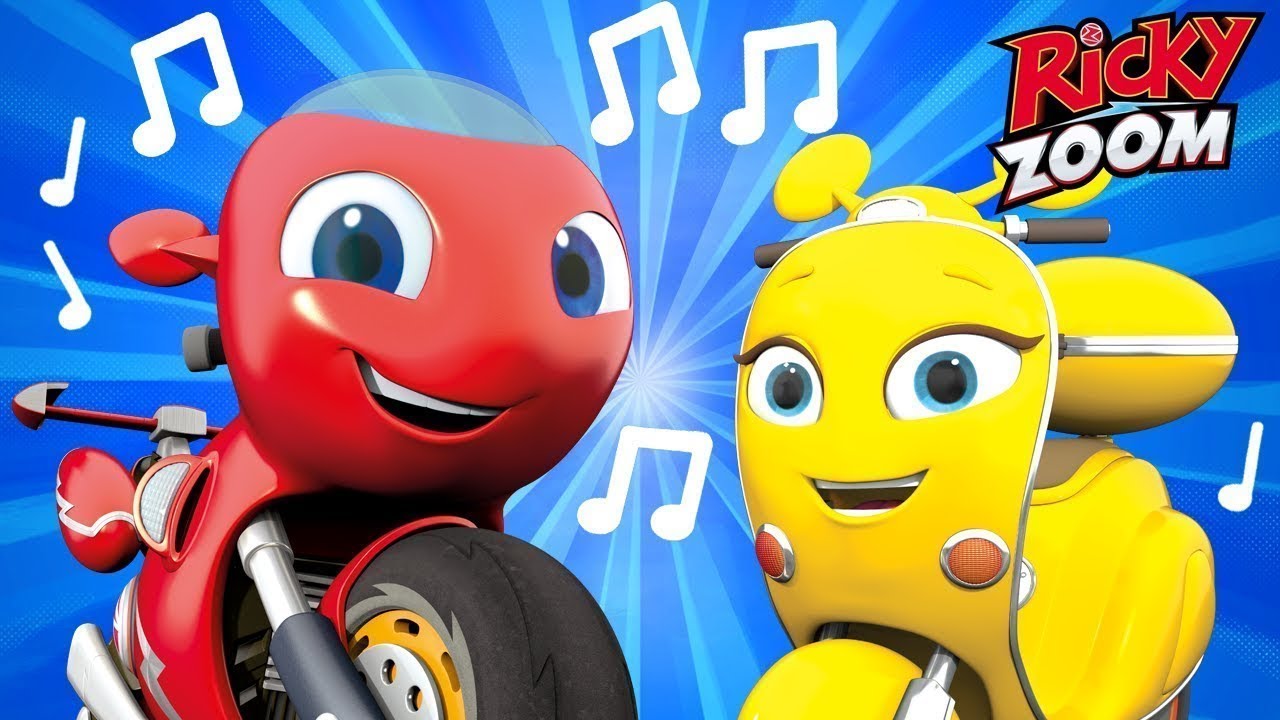 Ricky Zoom 🎵 Sing Along to the Ricky Zoom Theme Song! | Kids Songs ...