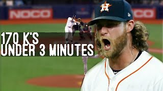 Gerrit Cole Blowing away 170 batters with his fastball