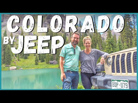 ABOVE Ouray, CO in a Jeep 4x4. Our FAVORITE Colorado mountain town! | Newstates in the States