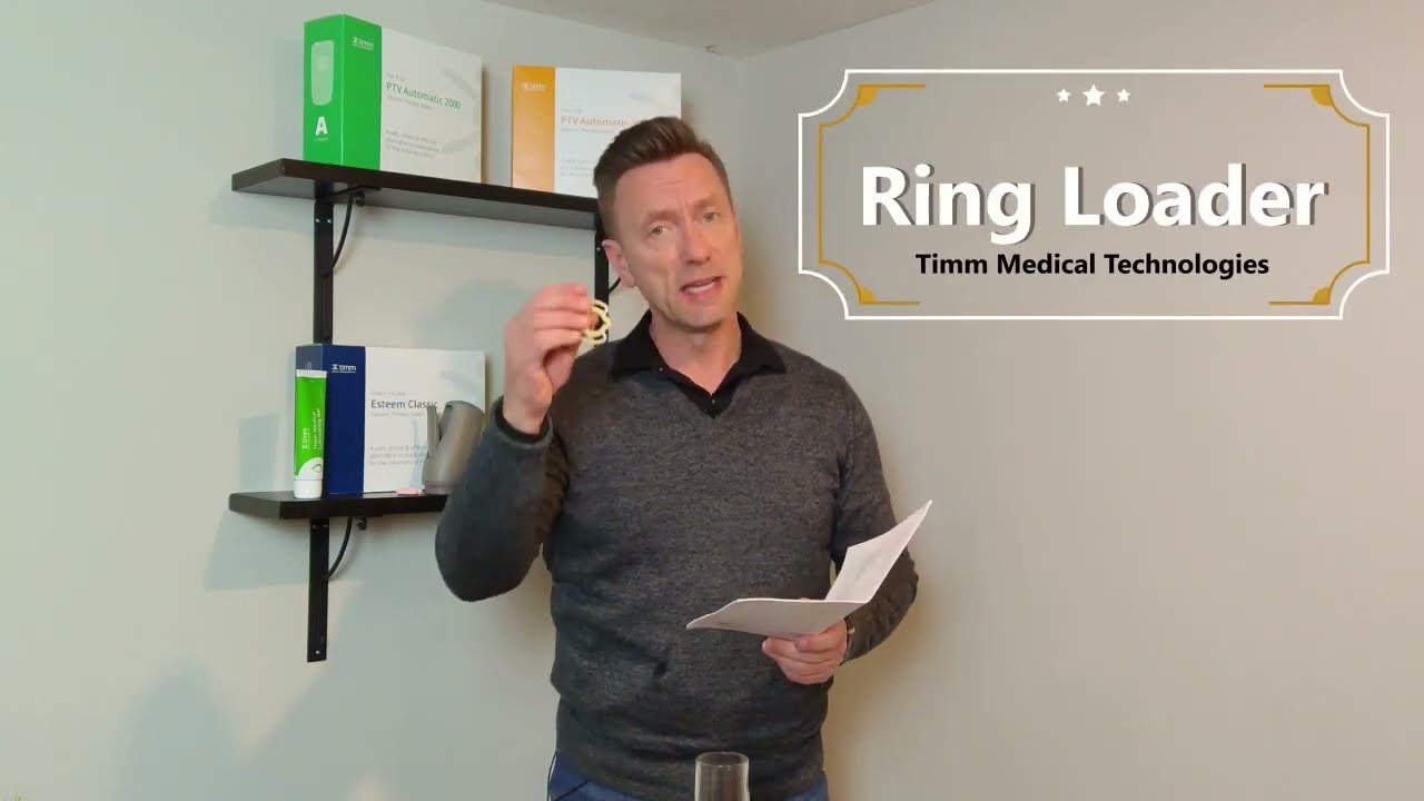 Как использовать кольцевой загрузчик Timm Medical Osbon?