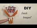 DIY Chocolate Bouquet Tutorial - cara membuat buket snack /coklat wisuda