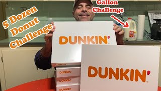 Shant&#39;s 5 Dozen Dunkin&#39; Donut Challenge