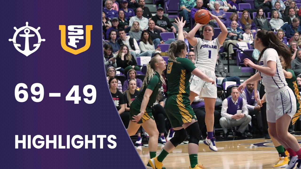 Women's Basketball Portland vs San Francisco (6949) Highlights YouTube