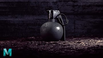 3d Time lapse video Grenade