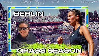 WTA BERLIN. KATIE VOLYNETS. TENNIS ON GRASS. FASHION SHOW