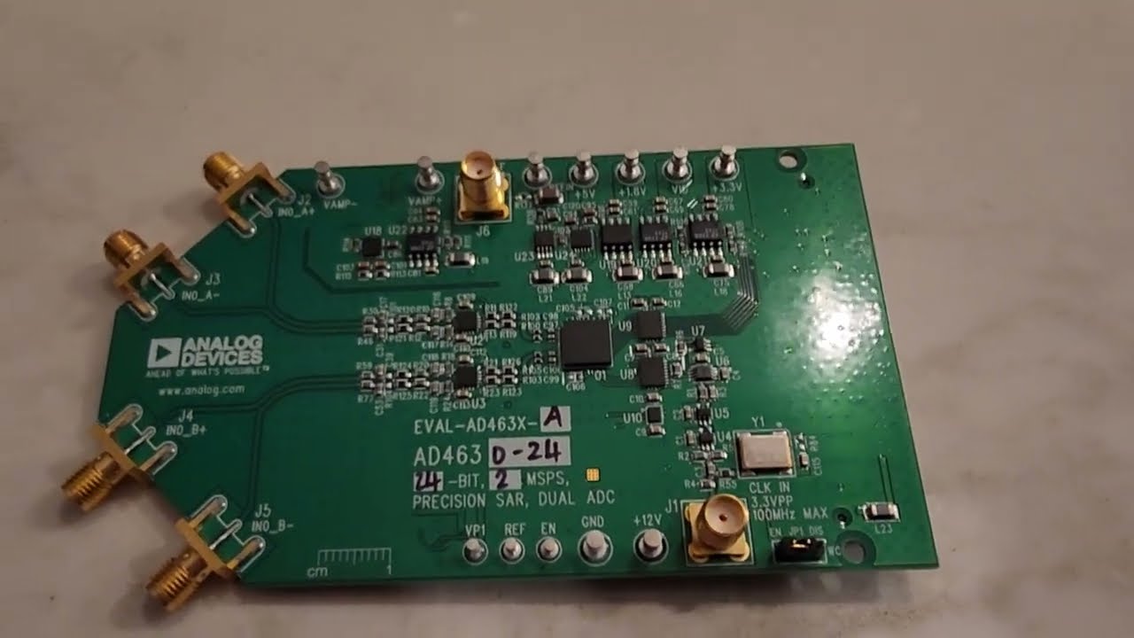 EVAL-AD4630-24 Evaluation Board, 24-Bit, 2 MSPS Dual Channel SAR ADC