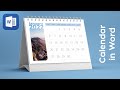 Calendar in Word in 5 minutes!      Learn how to create calendar in Microsoft Word, simple tutorial