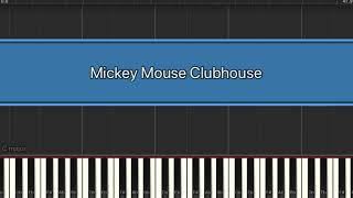 Mickey Mouse Clubhouse Theme Song - Piano Tutorial Resimi