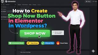 How to Create Shop Now Button in Elementor in Wordpress?