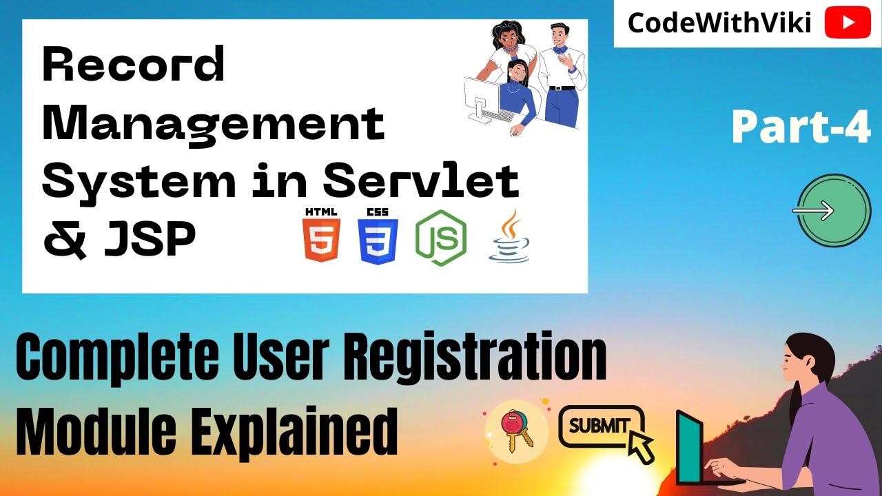 #Part_4 Record Management System Using Servlet & JSP | Complete User ...