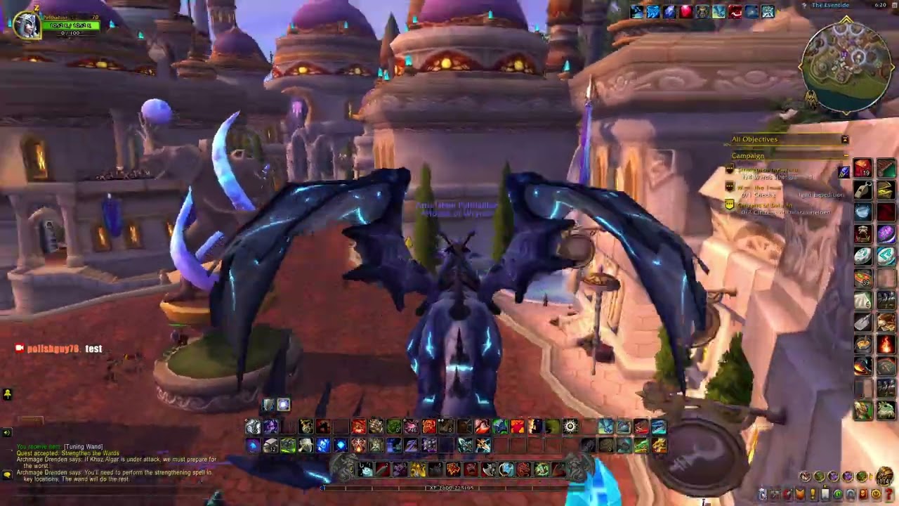 WoW:  The War Within Beginning quests:  Dalaran attacked!