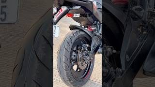 Tyre size update#viralyoutubeshort#rs200#rs200bs6#viralshorts#youtubeshorts#rider#trending #viralv