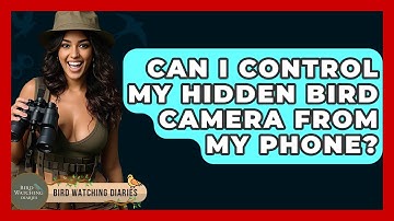 Can I Control My Hidden Bird Camera From My Phone? - Bird Watching Diaries