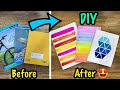 (v.v.v. easy) DIY Notebooks with things you already have! Fun Family Quarantine Activity 😍| Heli Ved