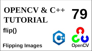 OPENCV & C++ TUTORIALS - 79 | flip() | Flipping Images around x-y axes