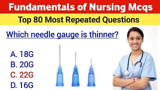 Top 70 Fundamentals of nursing mcqs Important Nursing Mcqs BSC Nursing exam NORCET exam